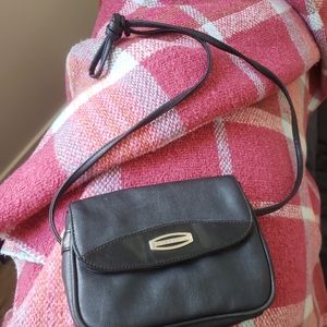 Liz Claiborne Black Crossbody Mini Bag